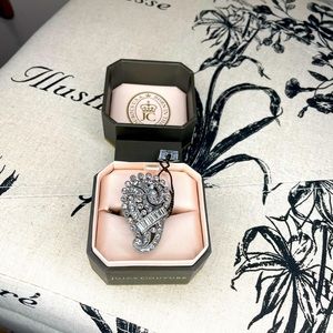 NWT Juicy Couture stone deco ring in women size 7